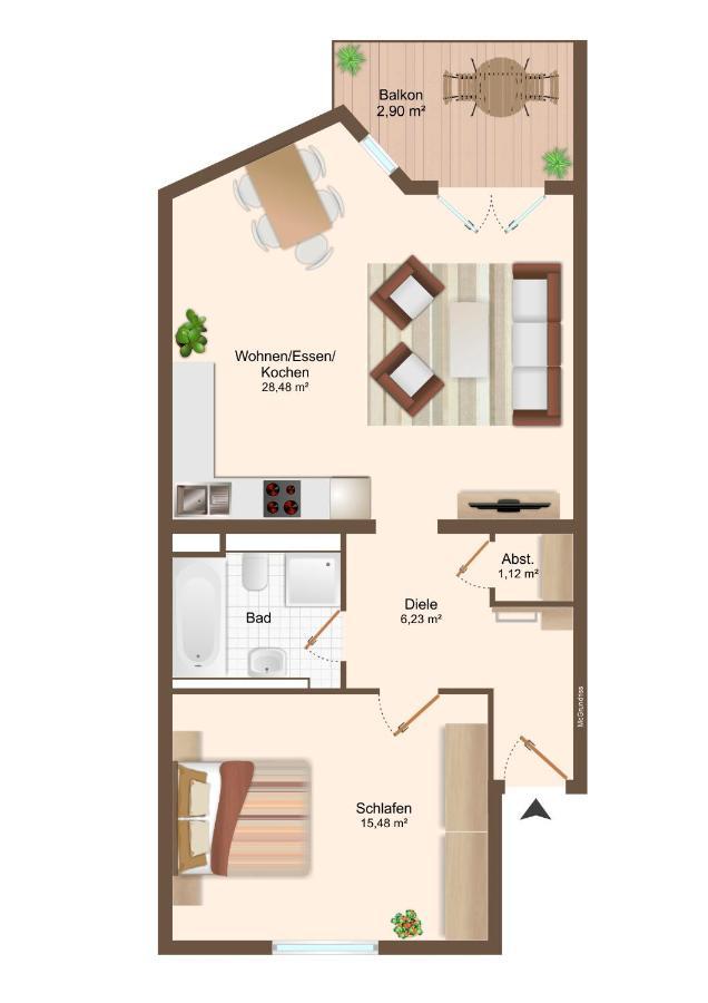 דירות Völklingen Luxury Luisenthal מראה חיצוני תמונה